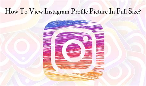 insta profile zoom|Instadp – Full Size Instagram profile pictures。